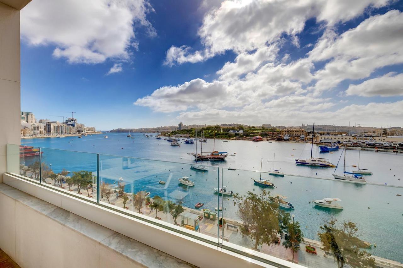 Spectacular Apartment Valletta And Harbour Views Sliema Exterior foto