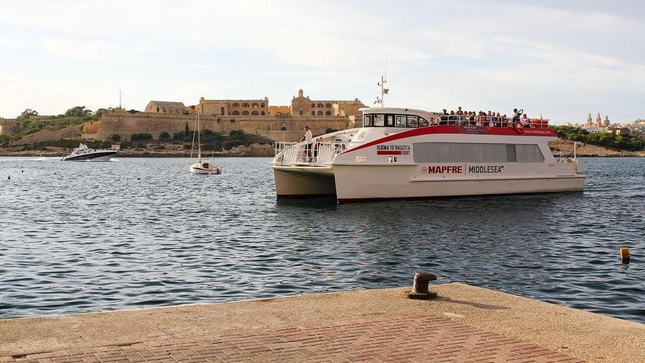 Spectacular Apartment Valletta And Harbour Views Sliema Exterior foto